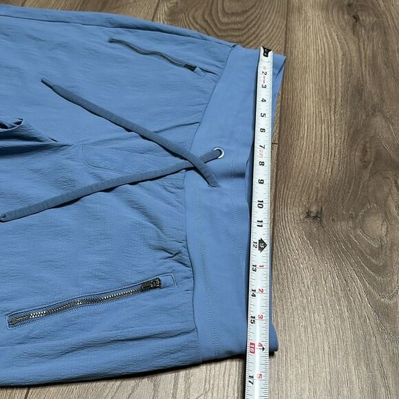 Athleta Trekkie North Jogger Blue Mid Rise Hiking Casual Pants Size 12 - Picture 6 of 11